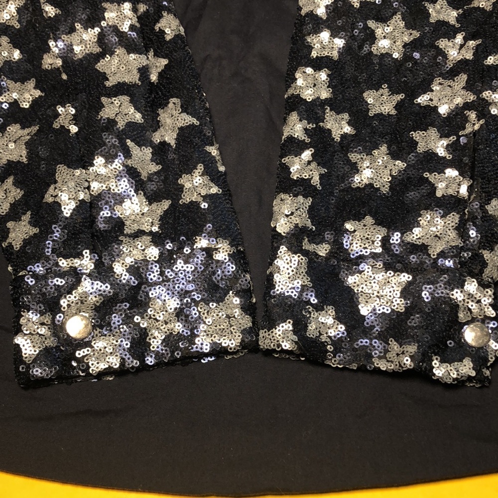 🟠 ZARA TRAFALUC COLLECTION 🟠 sequin long sleeve jacket - Picture 7 of 11